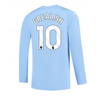 Maglie da calcio Manchester City Jack Grealish #10 Prima Maglia 2023-24 Manica Lunga